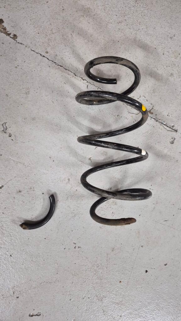 broken car spring